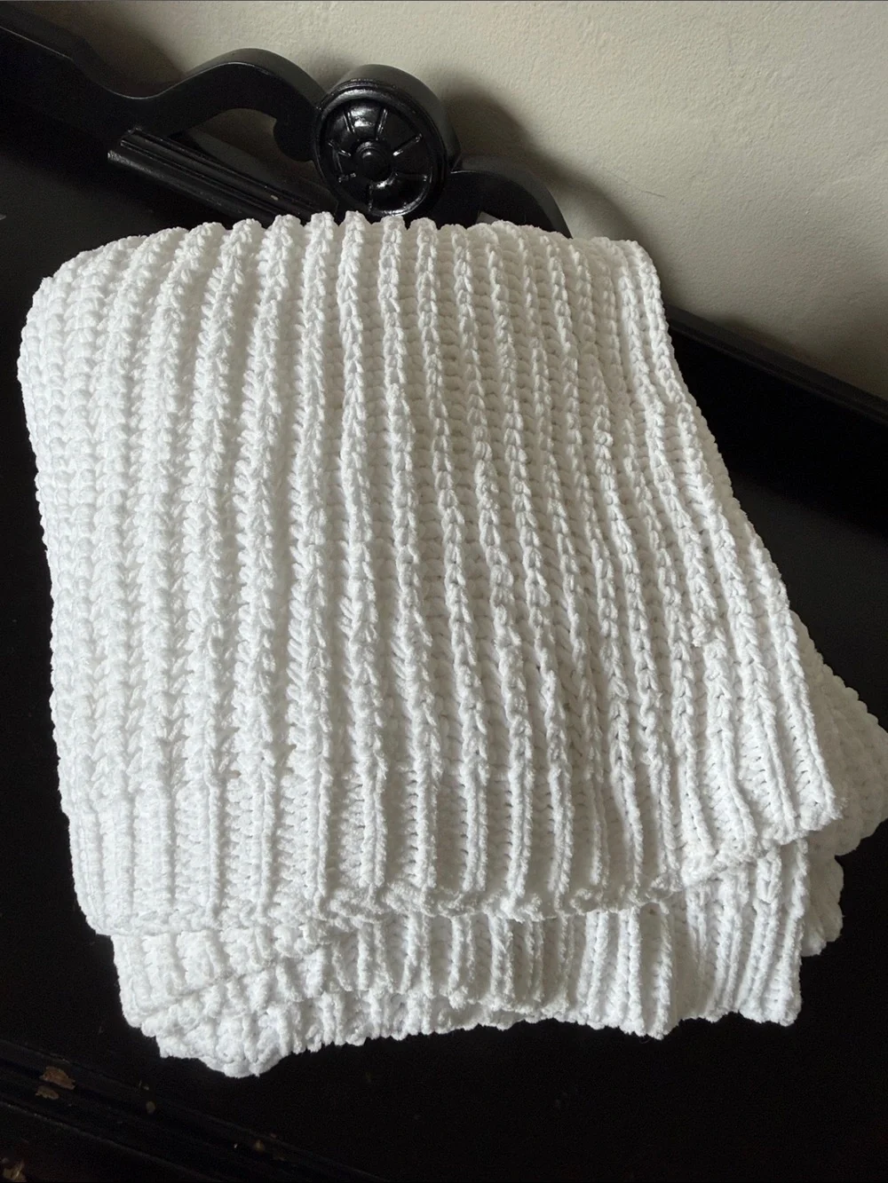 West Elm Chenille Ribbed Throw